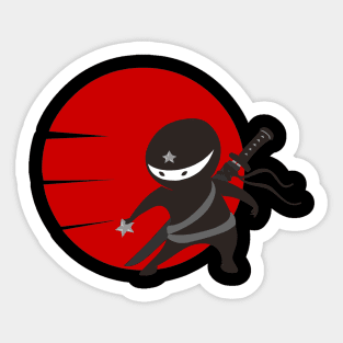 Little Ninja Star - Night Version Sticker